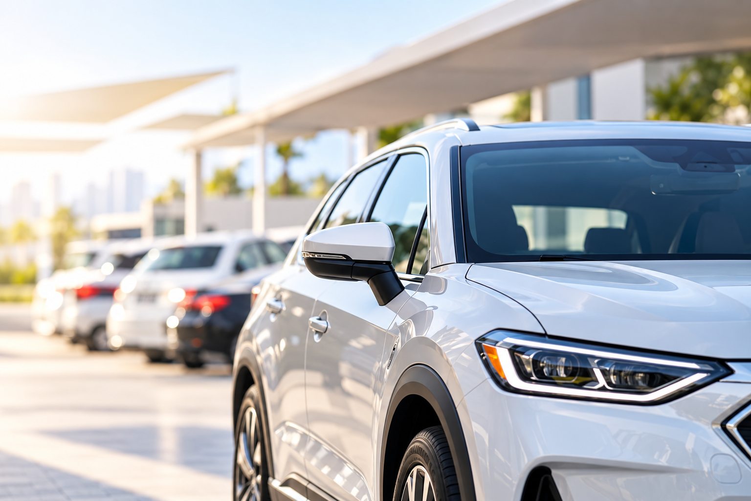 Car rental fleet operations