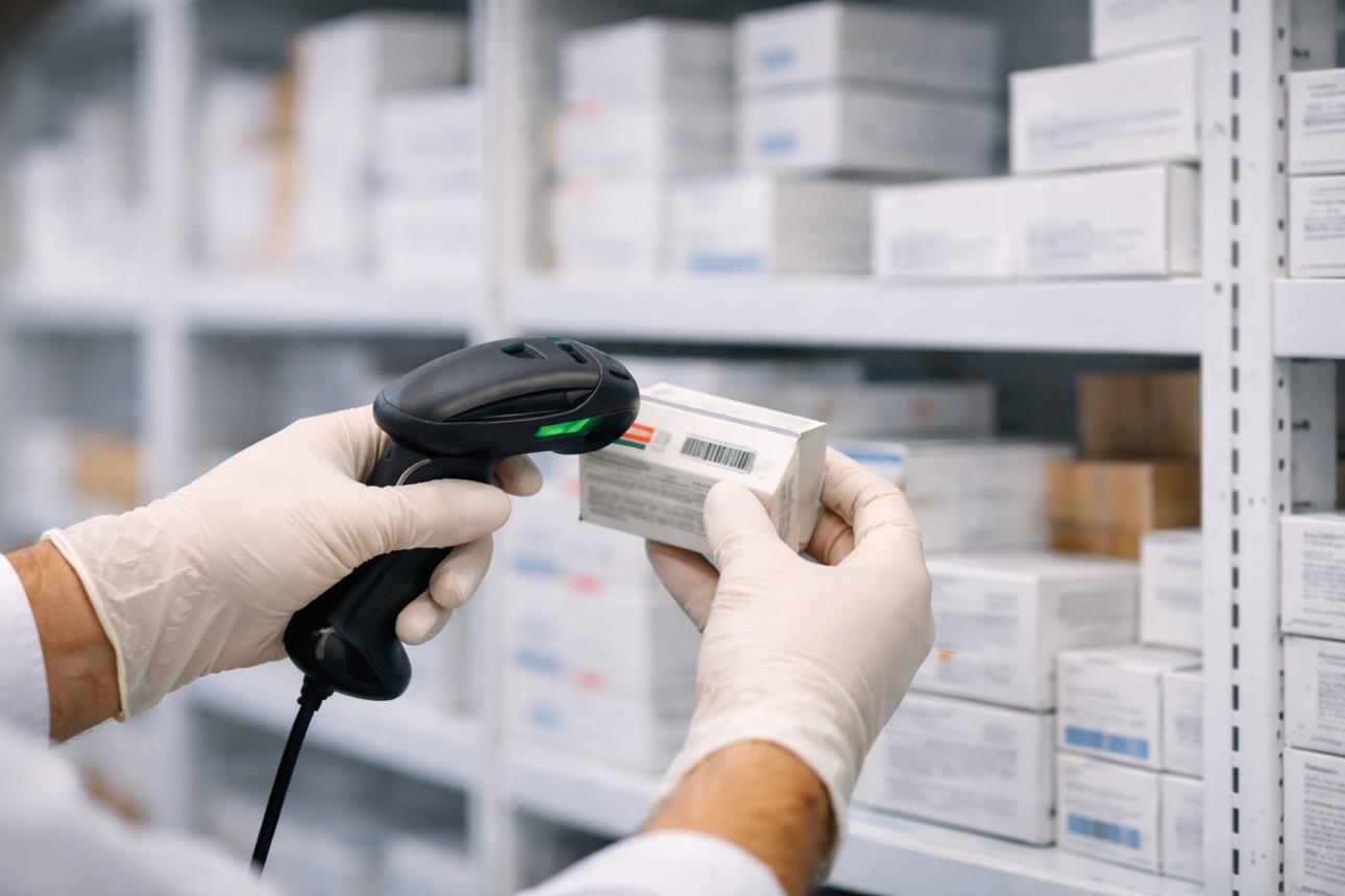 Pharmaceutical OEM barcode identification, batch tracking and expiry control