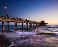 Long walk into the sea