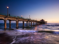 Long walk into the sea